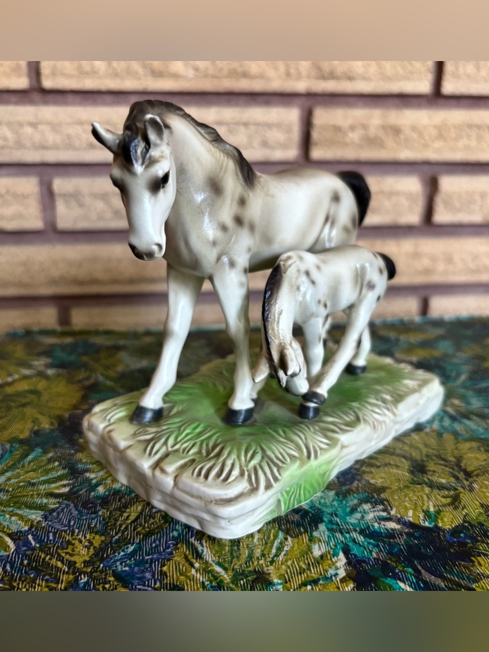 50's Porcelain Horse Figurine - Equestrian - Horse Collectible - Horse Statue
